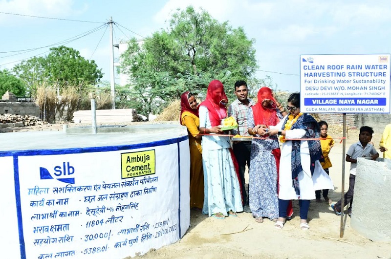 Ambuja Cement Foundation ties up with SLB to implement women & water program in Barmer 