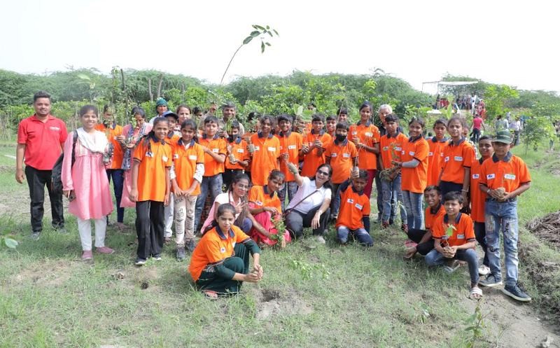 HCLFoundation plants over 47,000 saplings across India to support sustainable planet