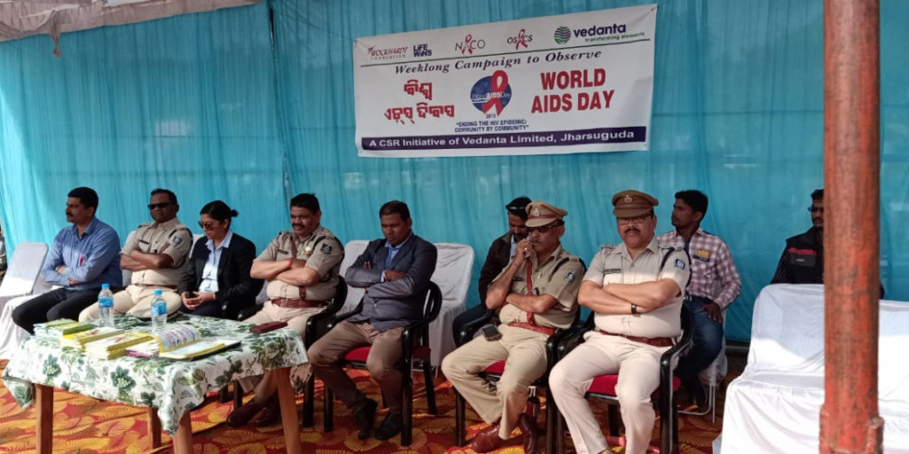 Vedanta conducts week-long observance of World AIDS Day in Jharsuguda