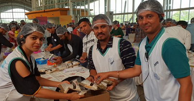 HERE Tech ties up with intl body to pack 3 lakh meals to fight malnutrition