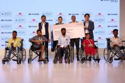 Hyundai Motor India gives assistive devices to disabled 